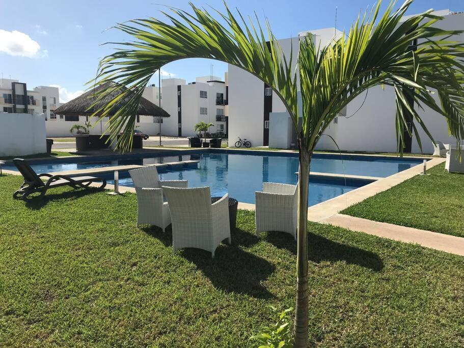 Depa De Playa C/Alberca Cerca De La 5A Avenida Apartment Playa del Carmen Exterior photo